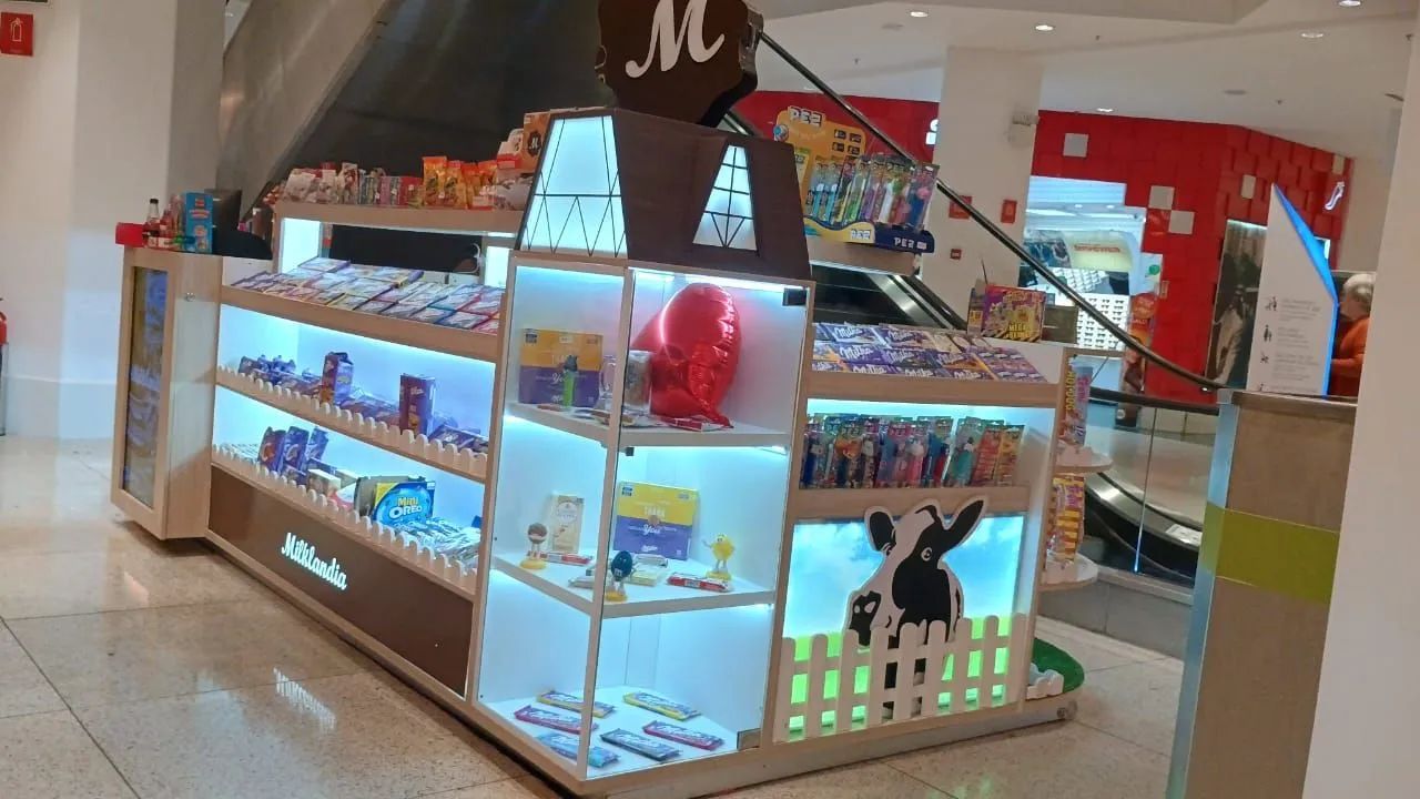 Vendo quiosque de chocolate