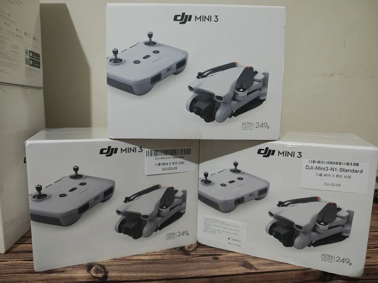 Drone DJI MINI 3 versão standart controle sem tela LACRADO com invoice 