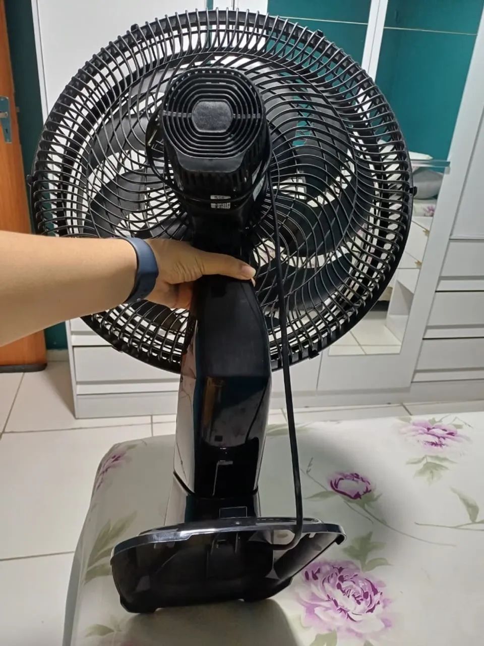 Ventilador de Parede Smart com 15 pás e controle remoto - Foto 4