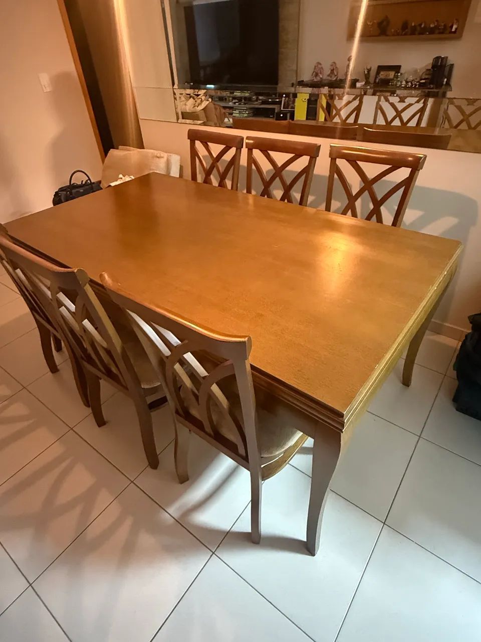 Mesa de Jantar com 6 cadeiras - Foto 2