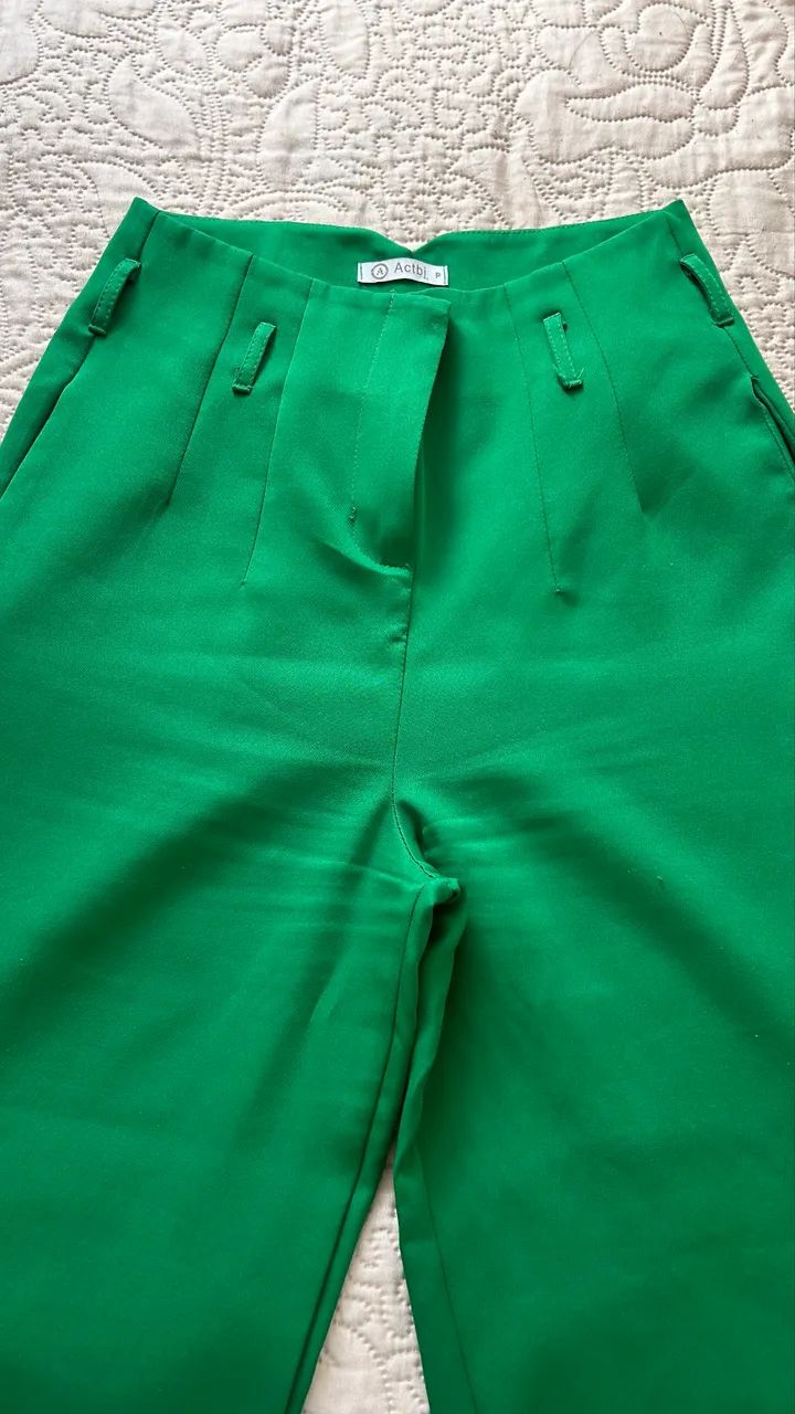 Calça wide leg alfaiataria  - Foto 4