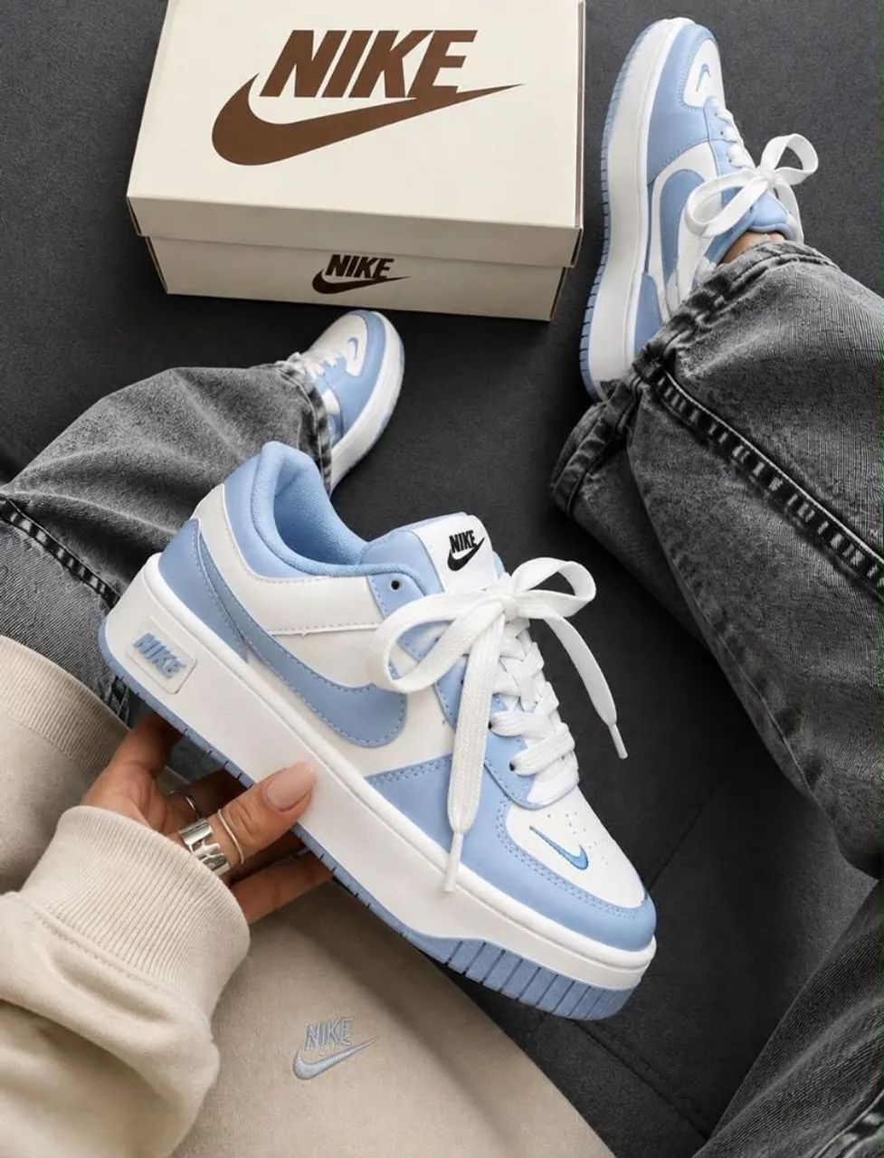 Nike Air force plataforma 