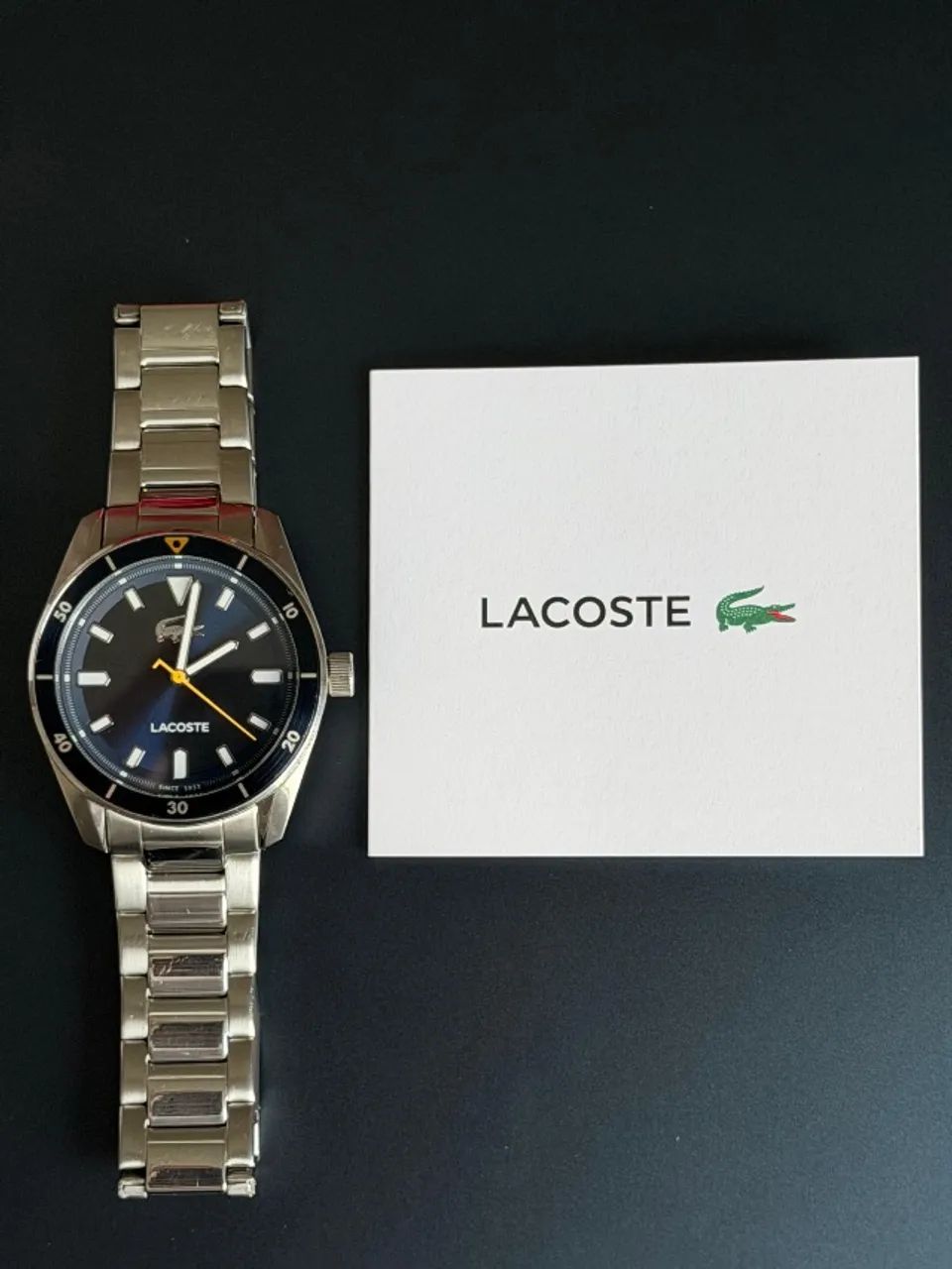 Relógio Lacoste - 2 anos de garantia