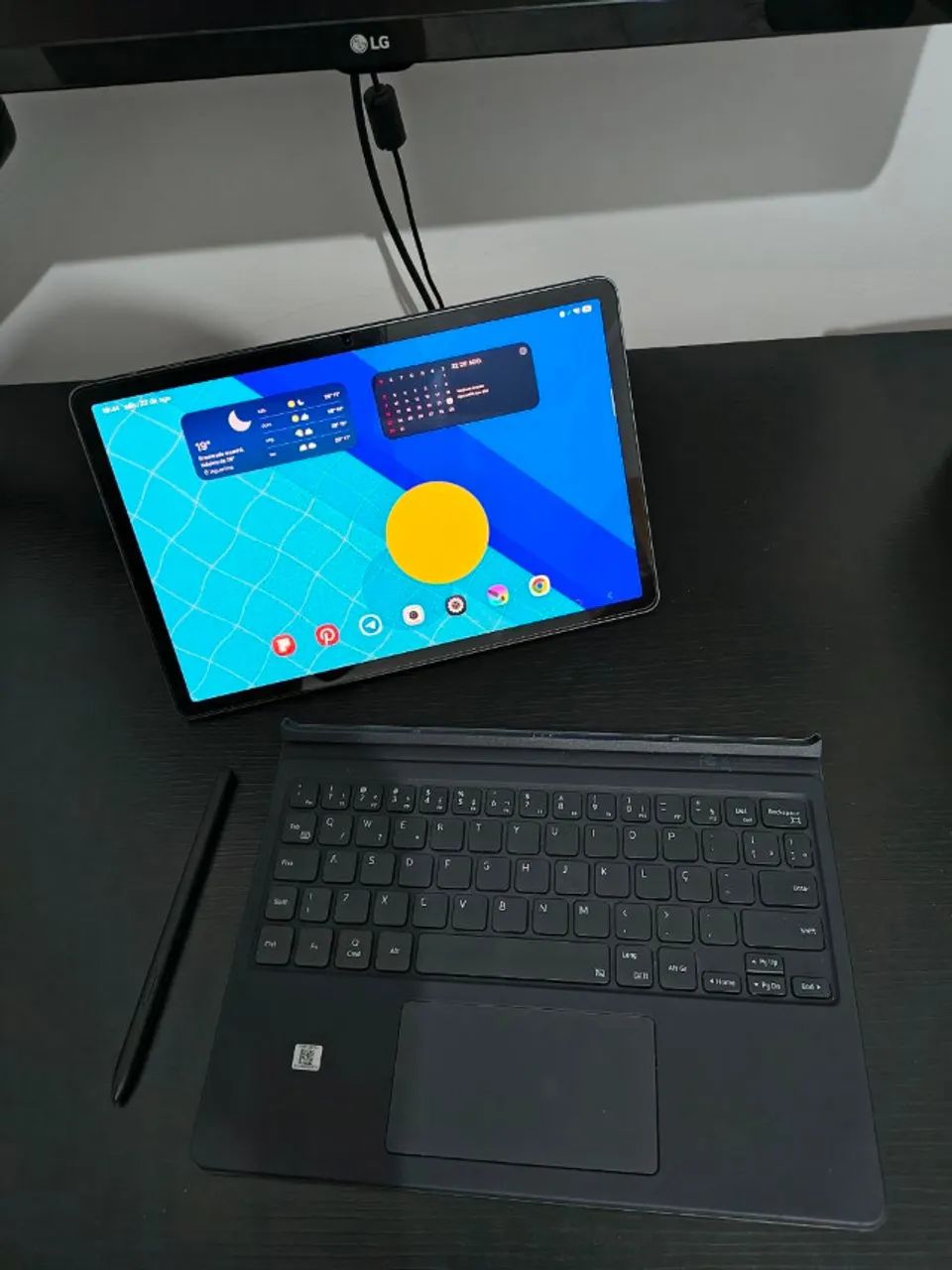 Galaxy Tab S9 Wifi 12GB Ram e 256GB com Capa Teclado e S Pen