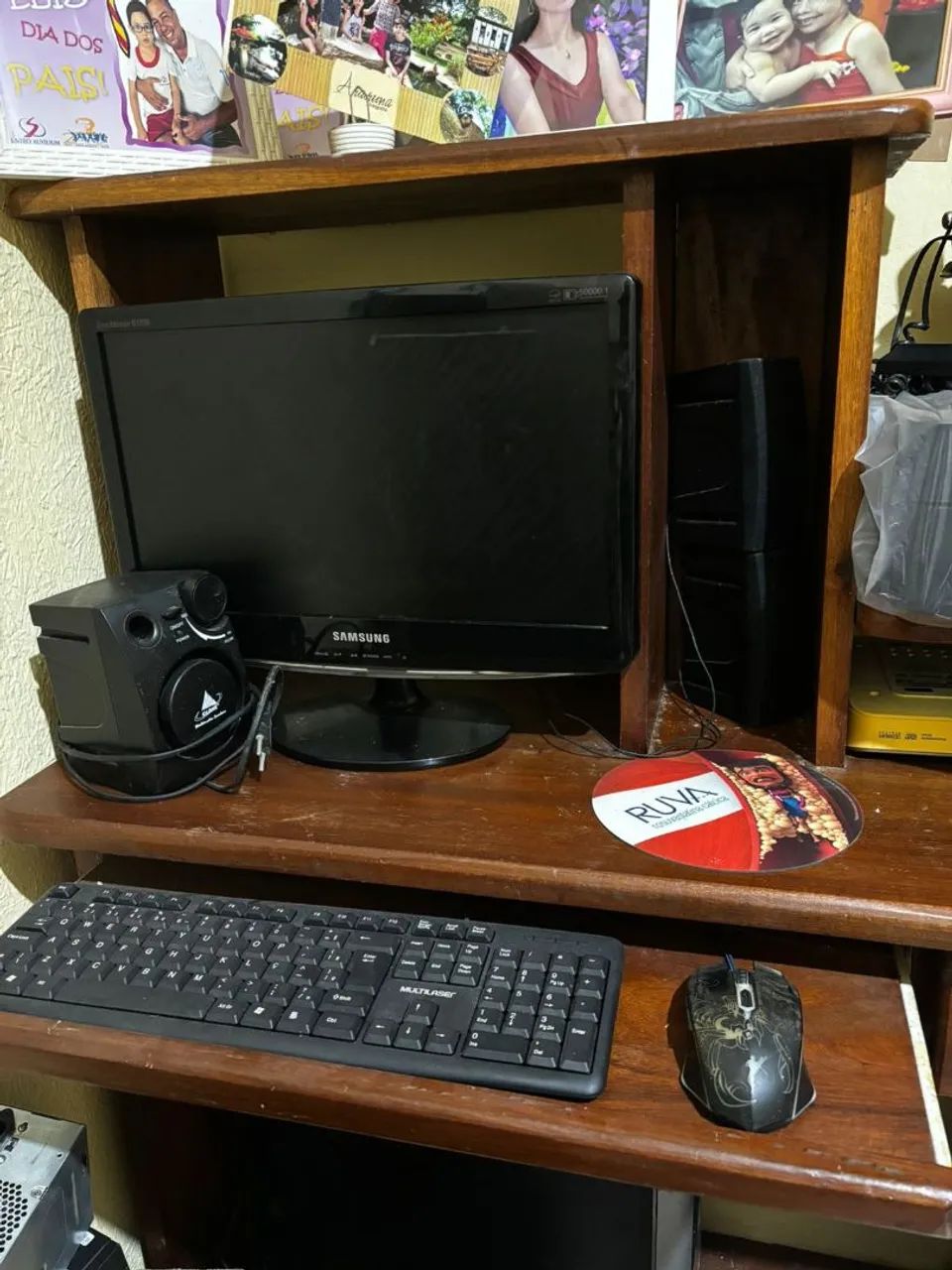 PC COMPLETO COM IMPRESSORA E RACKER 