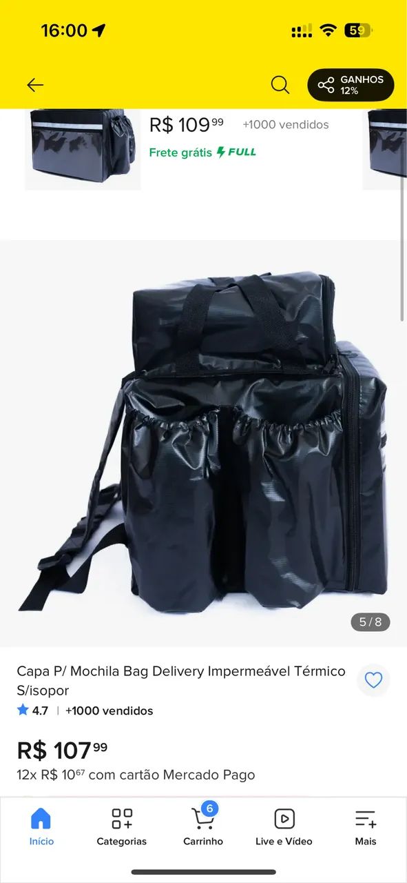 Mochila bag delivery - Foto 5