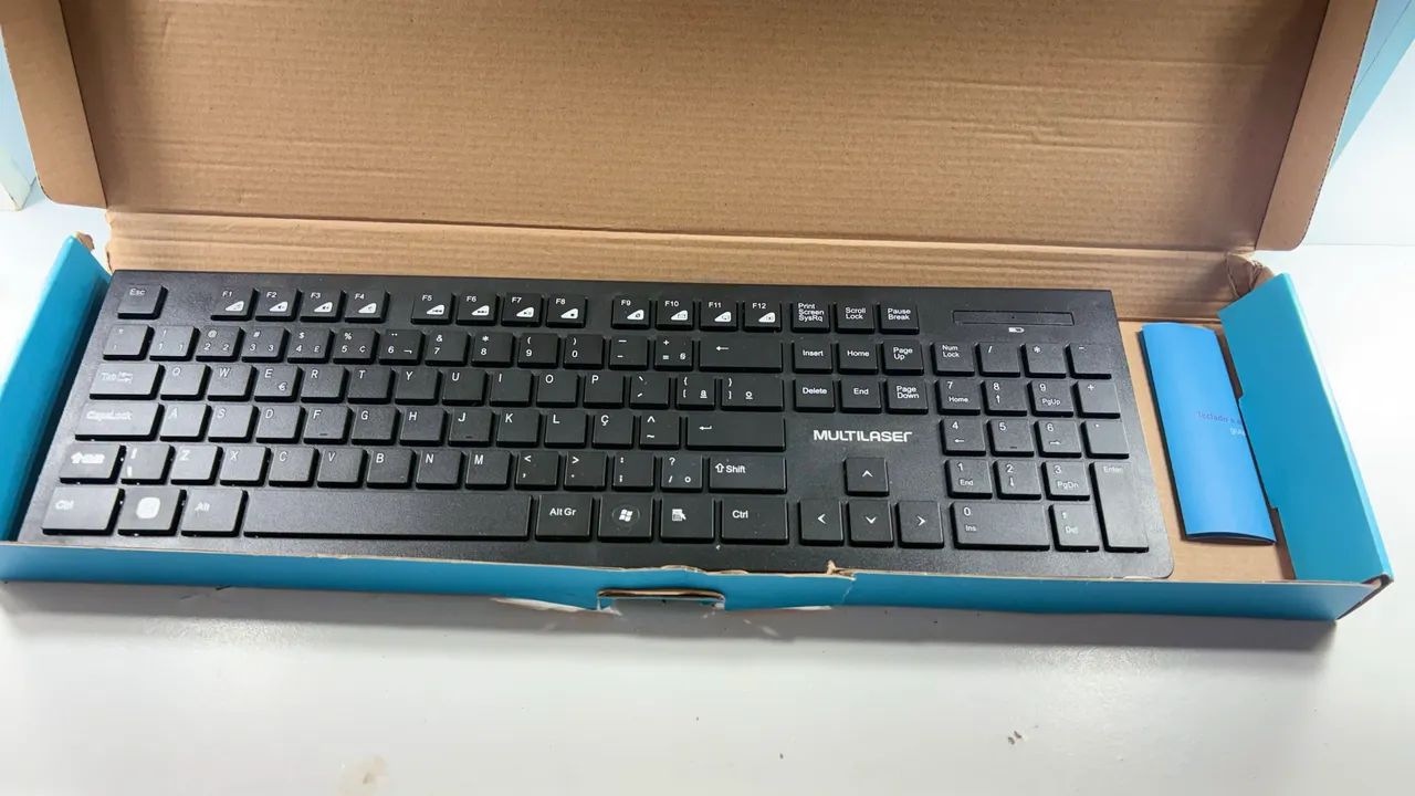 Multilaser Teclado sem Fio Bluetooth Novo - Foto 2