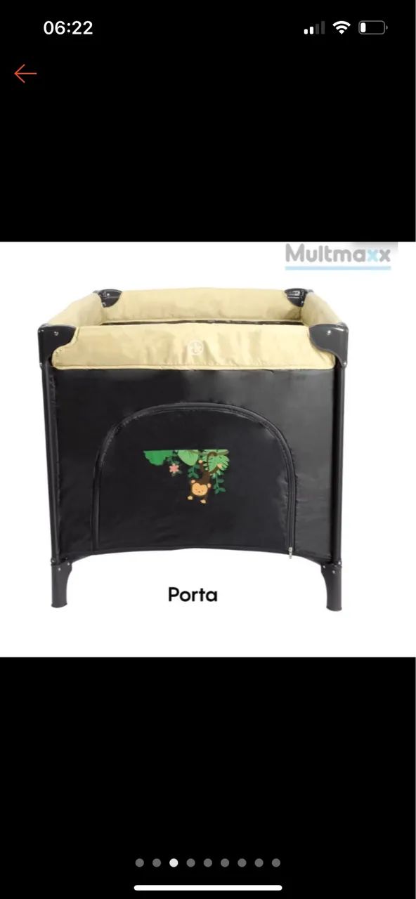 Berço cercado + colchão  - Foto 2