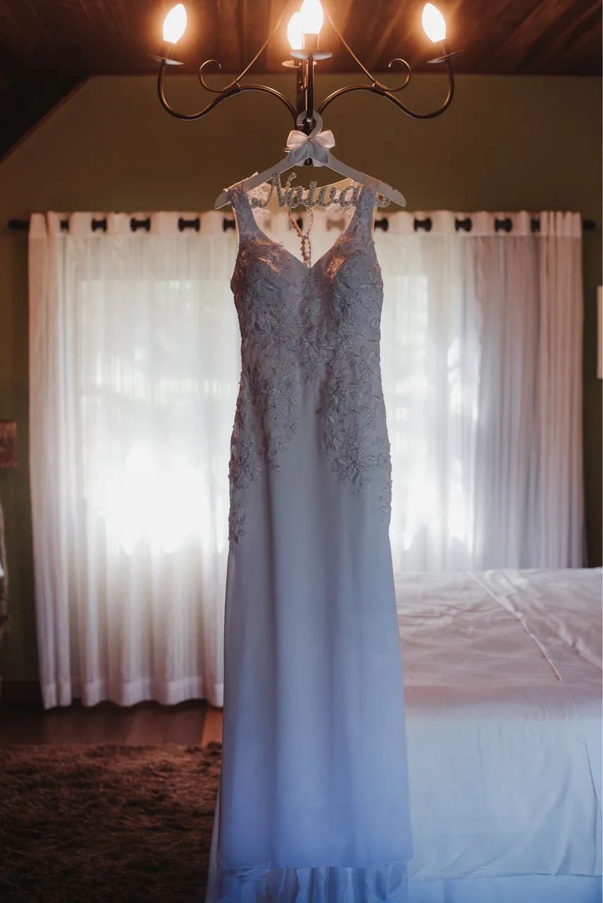 Vestido de Noiva Sereia Clássico - Foto 4