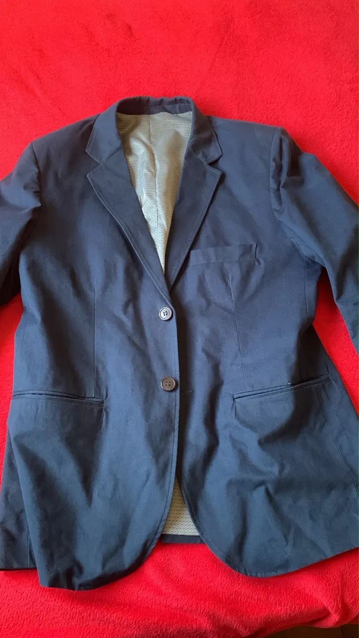 Blazer England Azul Camurça - Foto 2