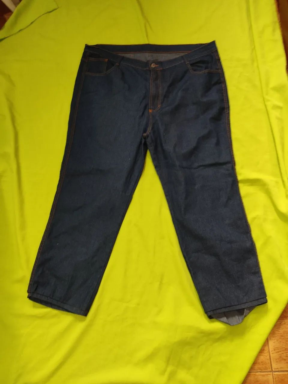 Calça jeans masculina plus sise 