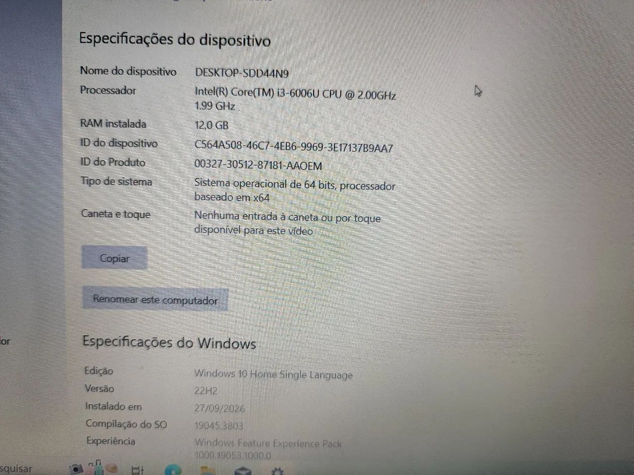 Notebook Samsung i3 12 GB RAM 240 SSD - Foto 4