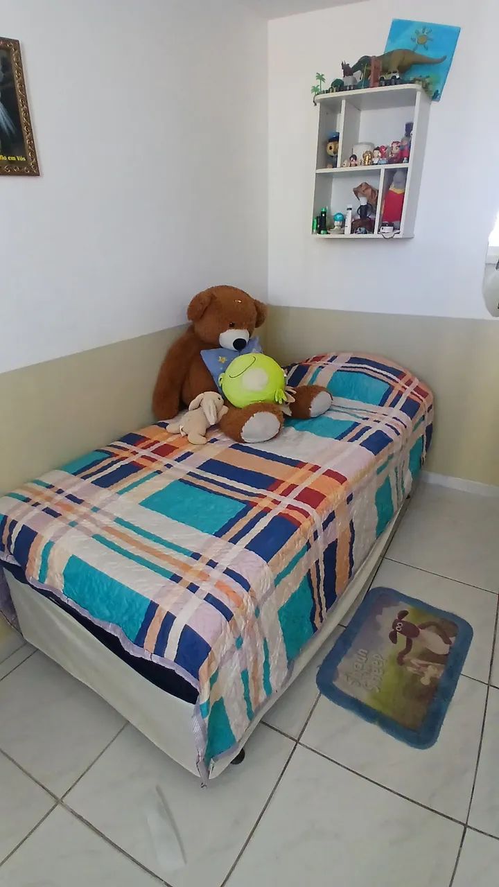 Cama box de solteiro 