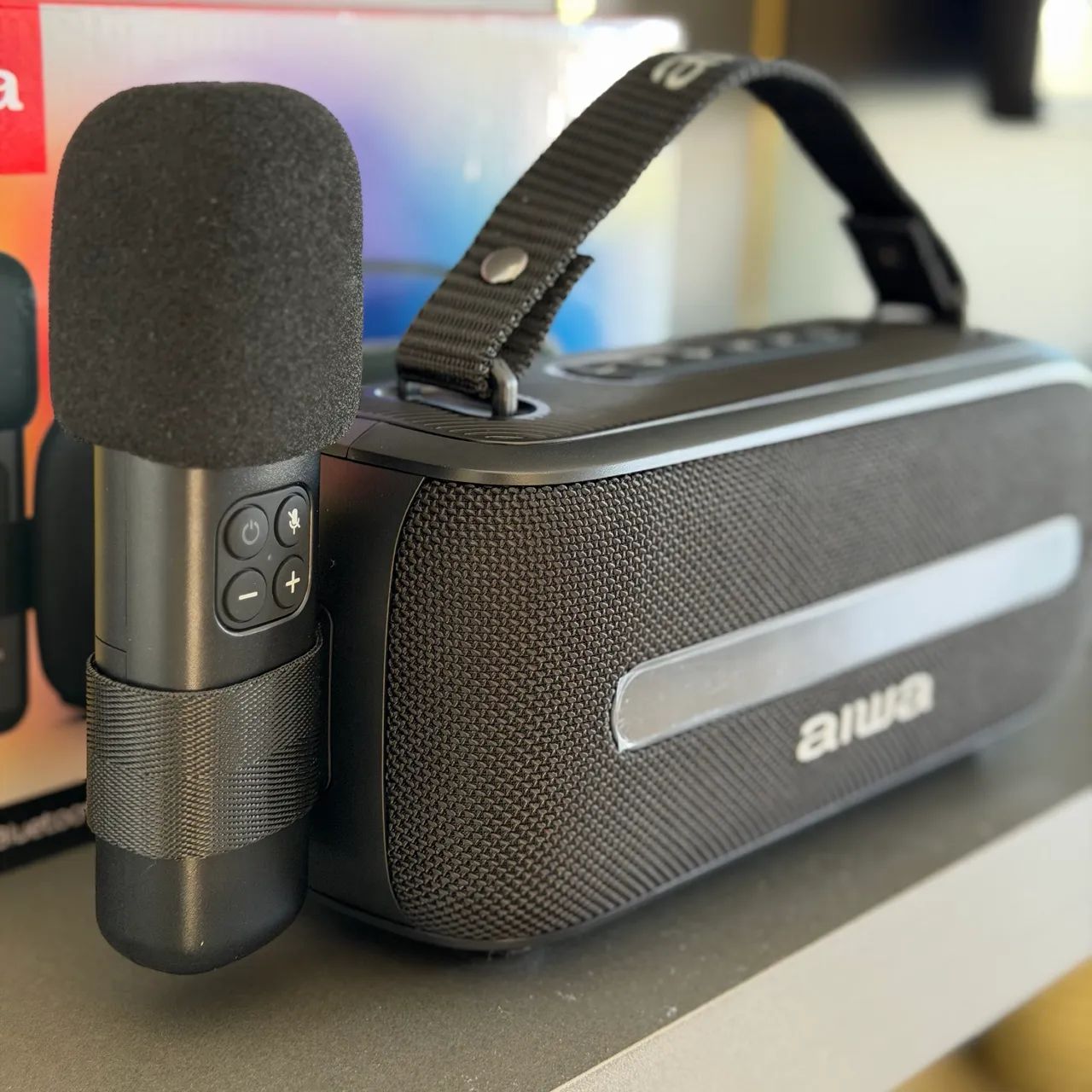 Caixa de Som AIWA karaokê bluetooth  - Foto 3