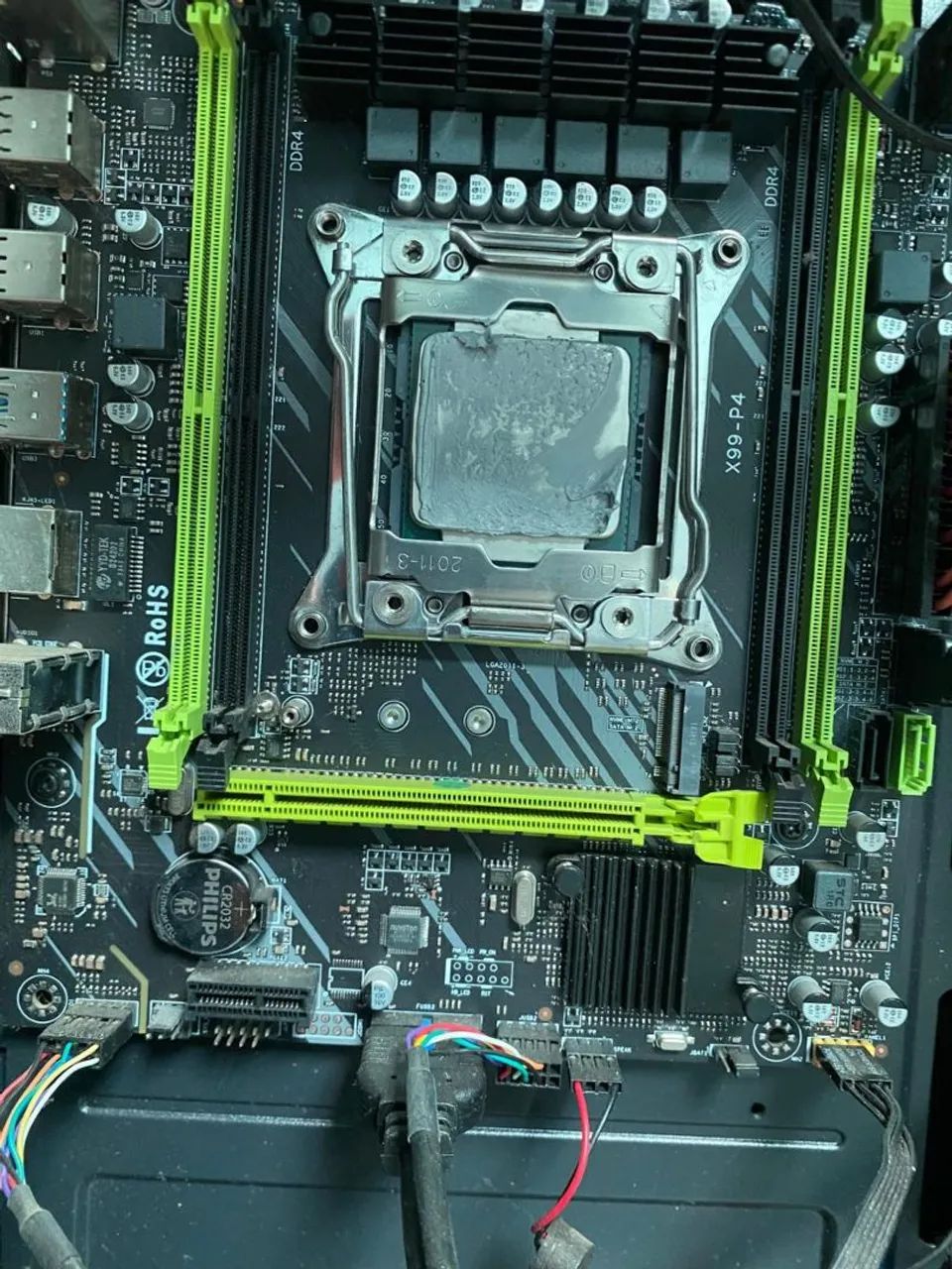 Placa mãe e processador X99 E E5-2650V3 - Foto 5