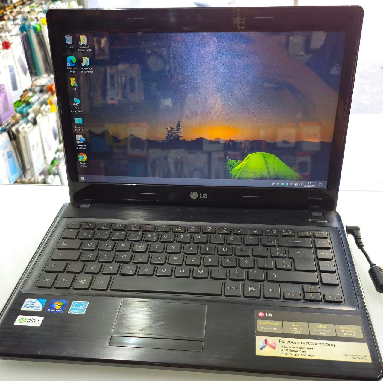 Notebook LG para estudos e trabalhos