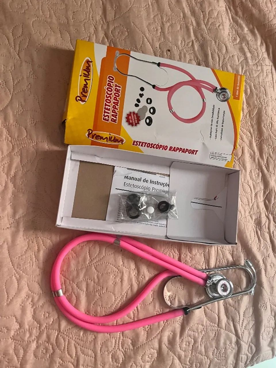 Estetoscópio Premium rosa