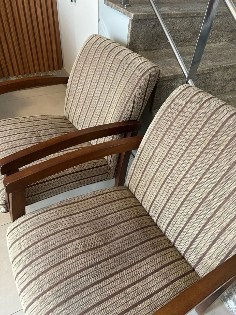 Jogo com 2 Poltronas para sala  - Foto 5