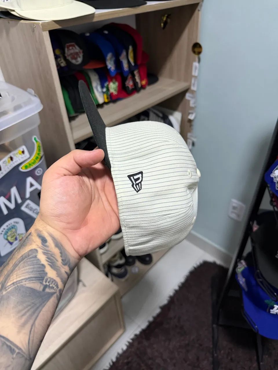 Boné 59FIFTY Branded Logo History 7 1/4 - Foto 3