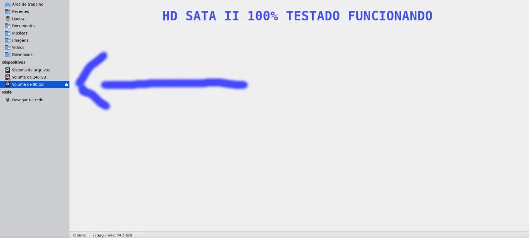HD Notebook 80 GB Fujitsu  - Foto 2