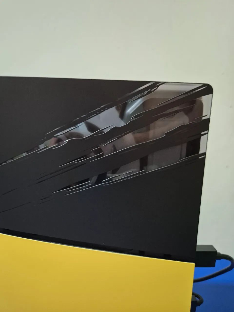 TAMPA, CONTROLE E CAIXA DO Ps5 wolverine  - Foto 4