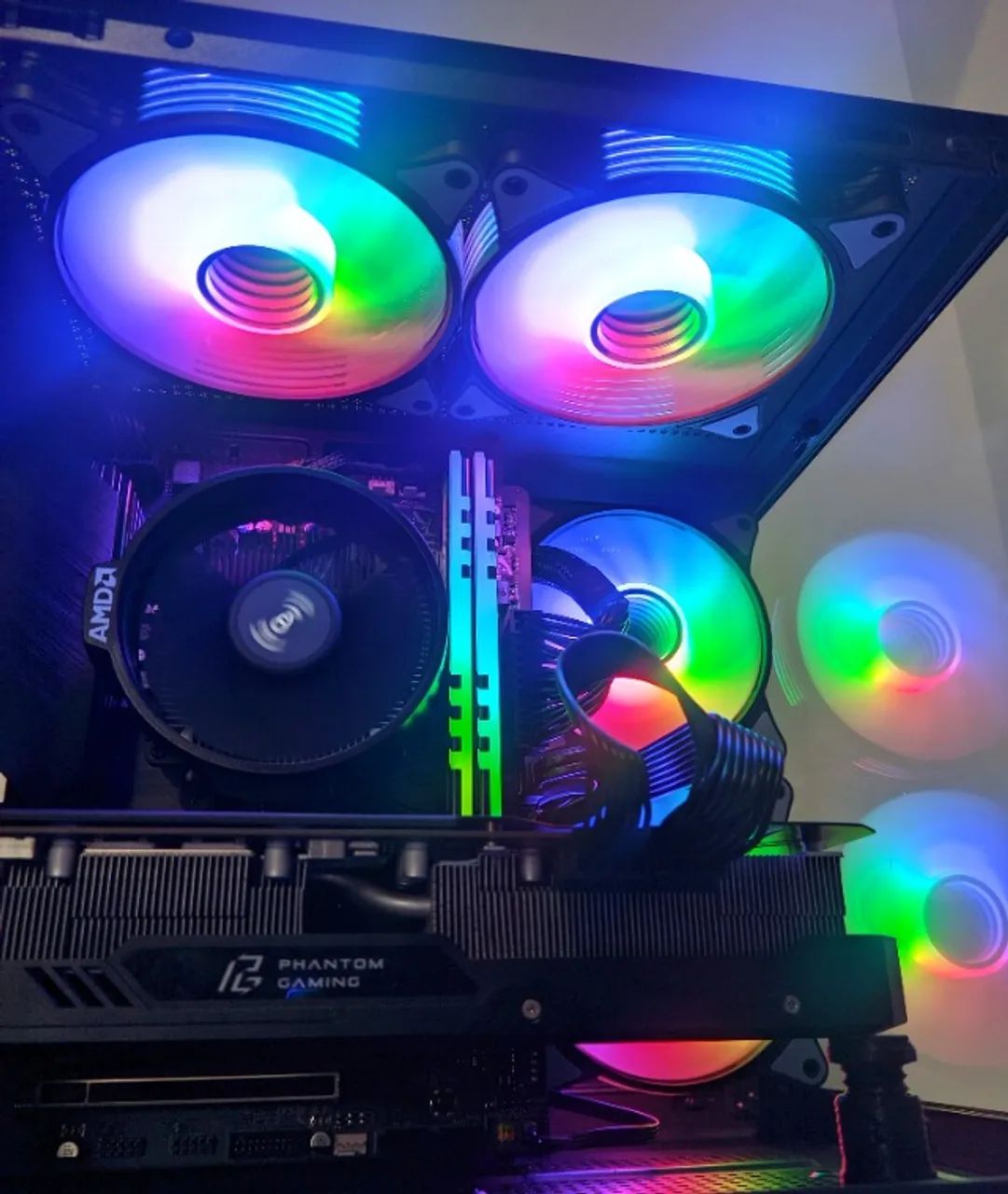 Pc Gamer Dragon Ryzen 5 5500 RX 5700 XT = 5060 (NOVO) - Foto 5