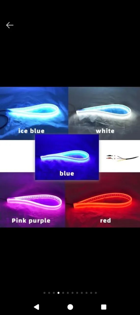 2 peças luz de sinalização direcional para carro - Foto 5