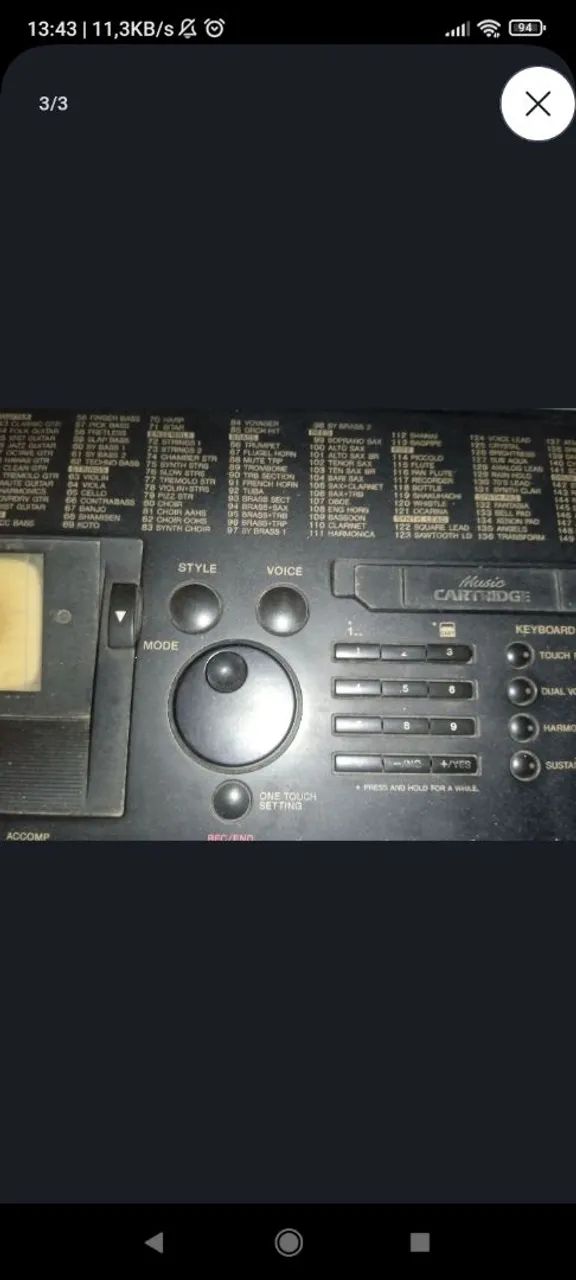 Yamaha psr 520 - Foto 3