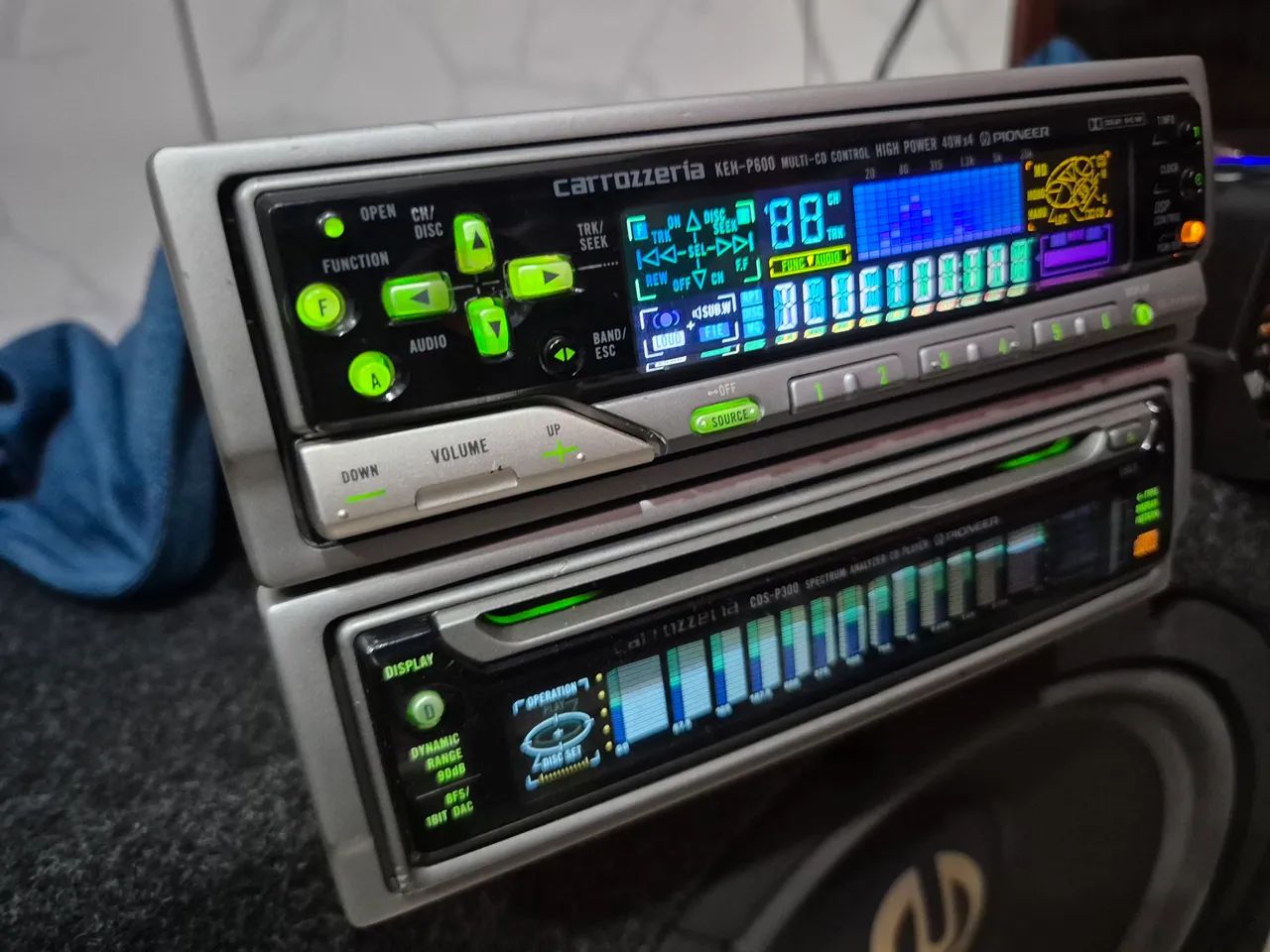 Conjunto Pioneer Carrozzeria *Raridade* - Peças para carros, vans