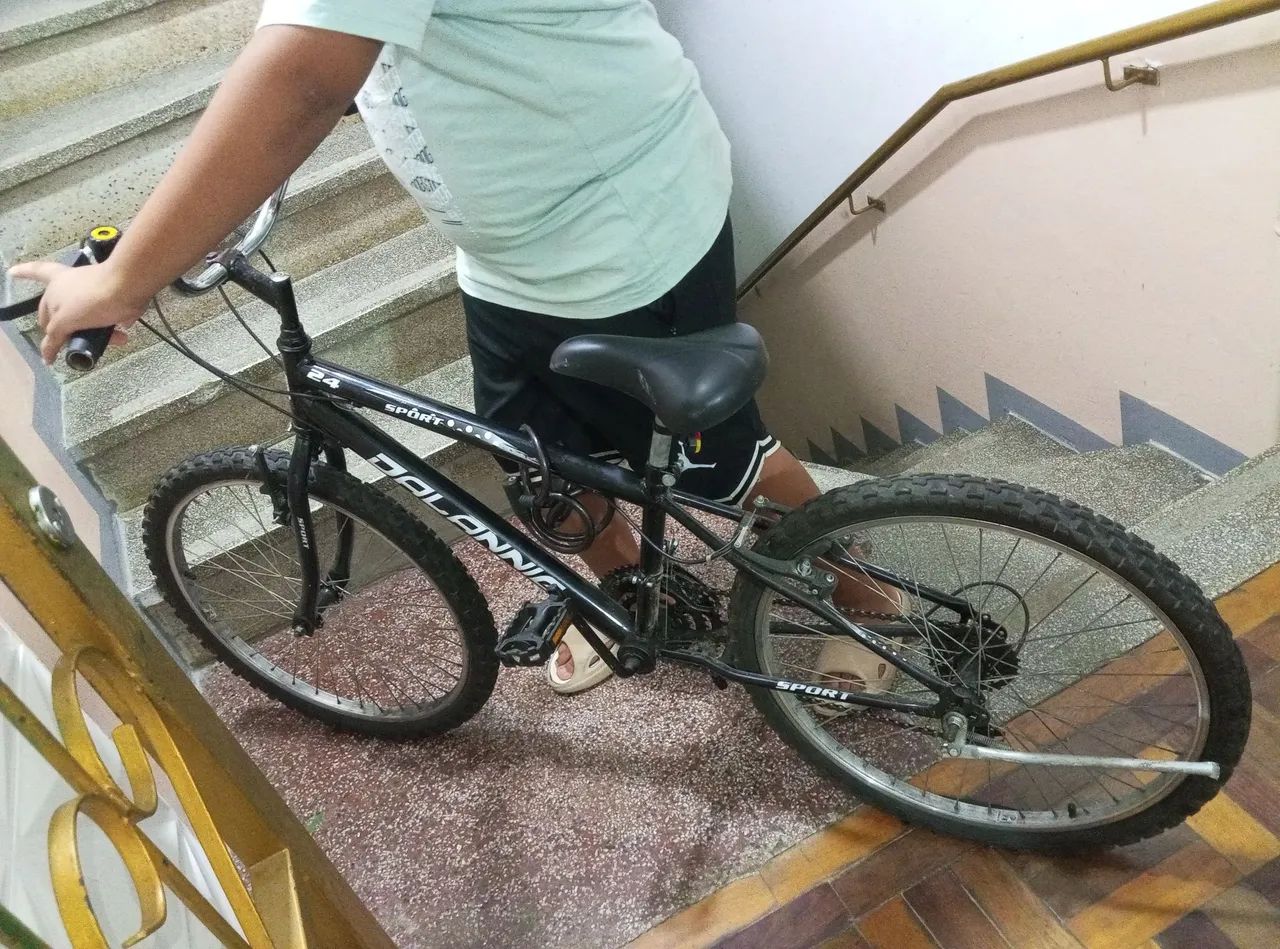 Bicicleta aro 24 usada