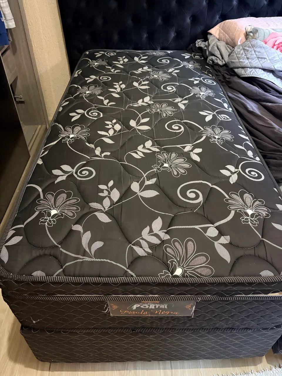 Cama solteirão nova 