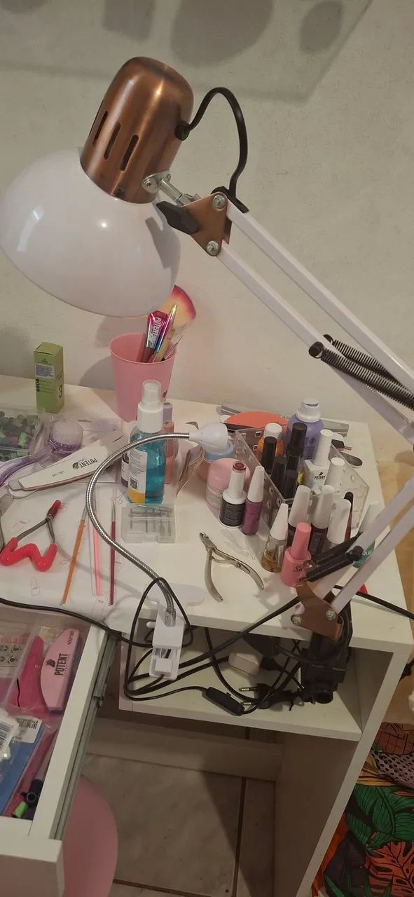 Kit completo para nails designer novo - Foto 3