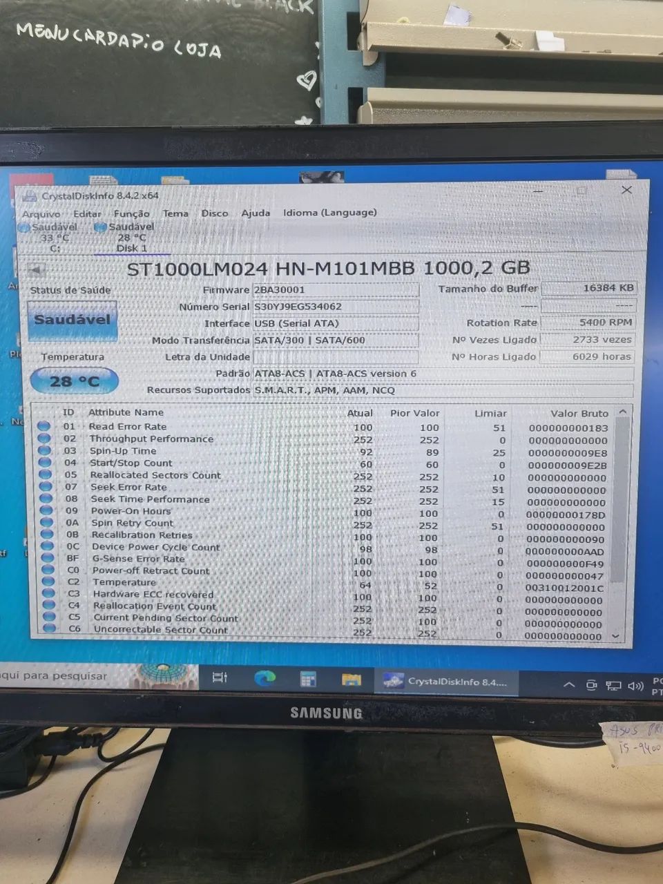 HD 1Tb 2.5 polegadas  - Foto 2