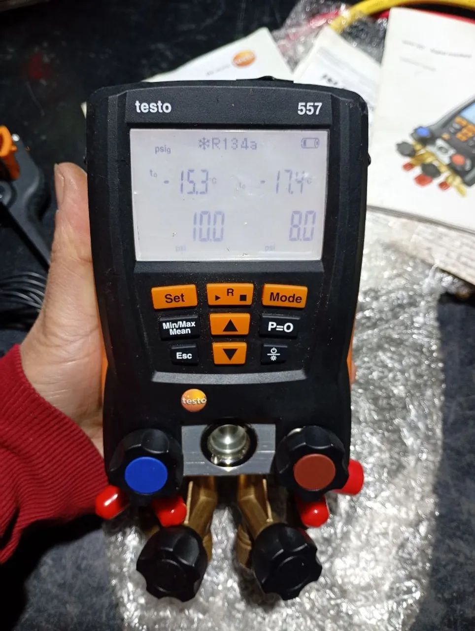 Manifold digital testo 557
