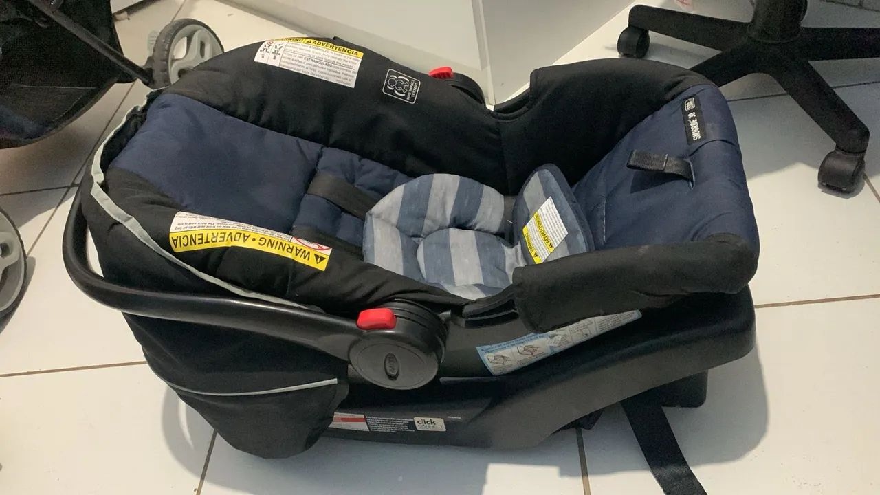 Kit de Carrinho e bebê conforto Graco  - Foto 4