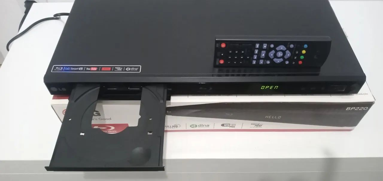 DVD Player e  Blu-ray  disc LG Modelo BP220 conservadissimo  - Foto 2