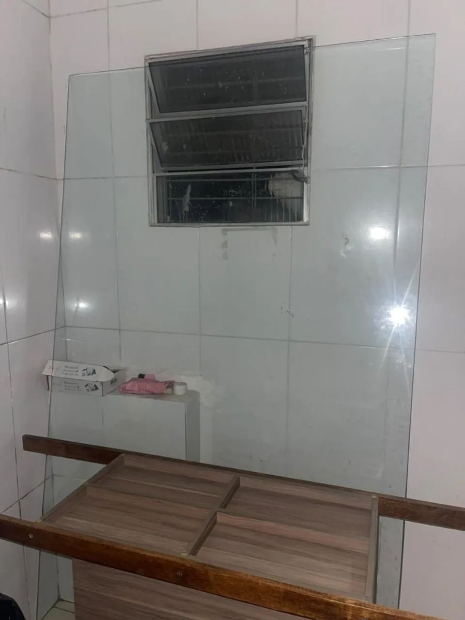 Mesa Vidro Em Perfeito Estado!!