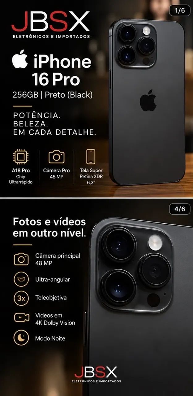 iPhone 16 Pro 256GB - EXCELENTE  - Foto 2