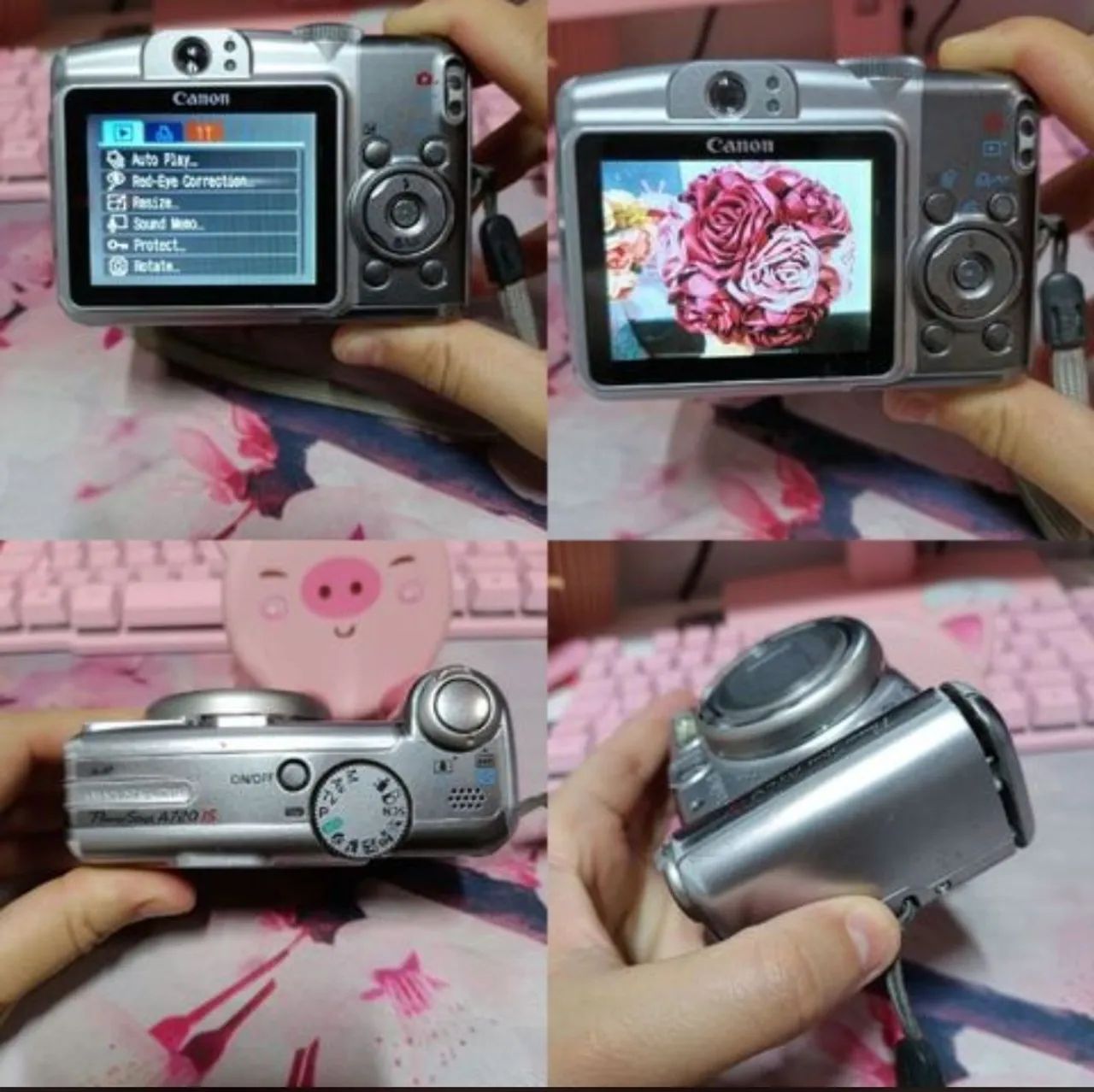 câmera digital canon powershot a720is(atenção leia a descrição) - Foto 2