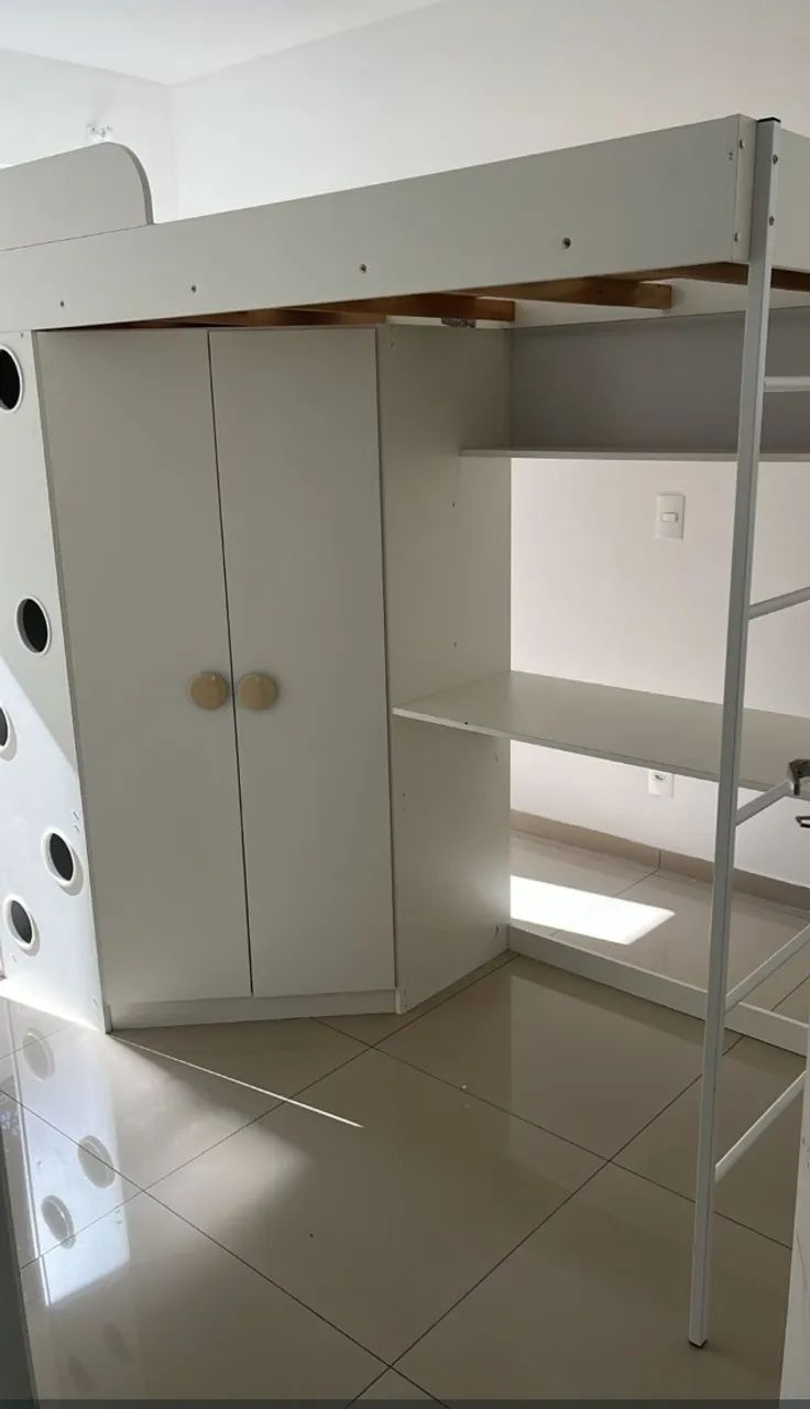 Cama Multifuncional com Roupeiro e Escrivaninha494529072722104321