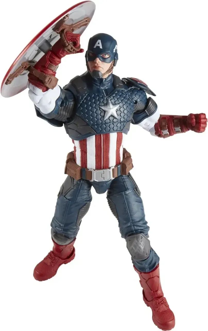 Capitão America 30 Cm Exclusivo Marvel Legends 