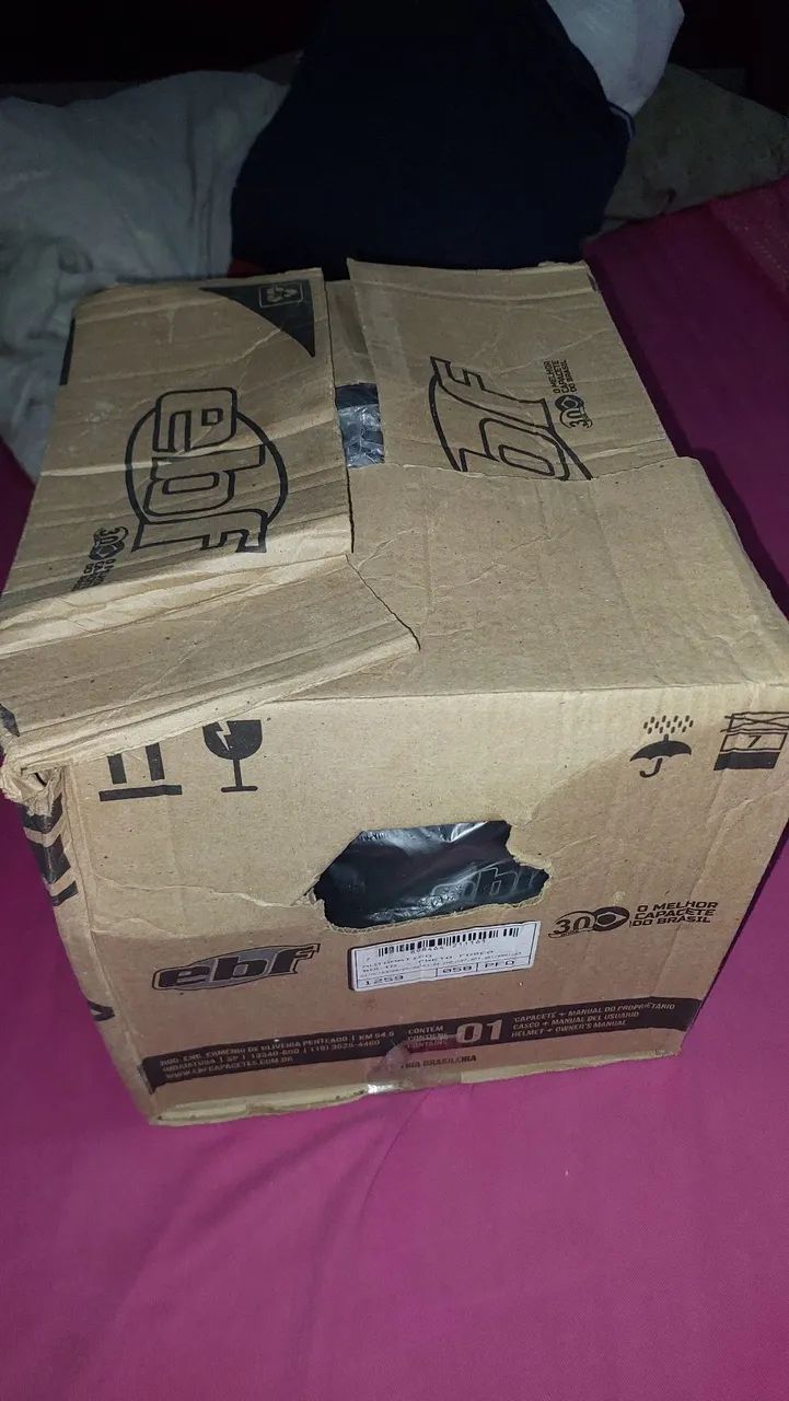 Capacete n58 EBF novo - Foto 2