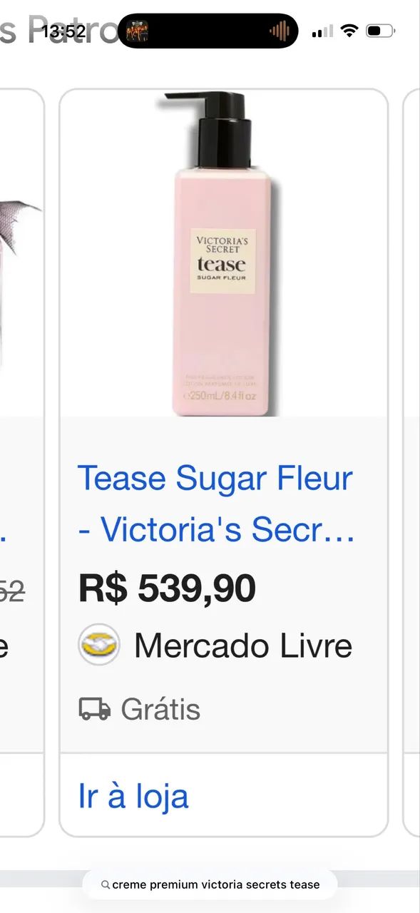Creme linha premium Victoria s Secret  - Foto 2