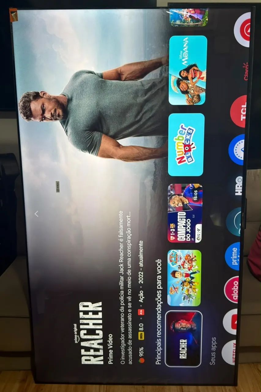 TV SMART TCL 75 POLEGADAS 4K BORDA INFINITA  - Foto 3