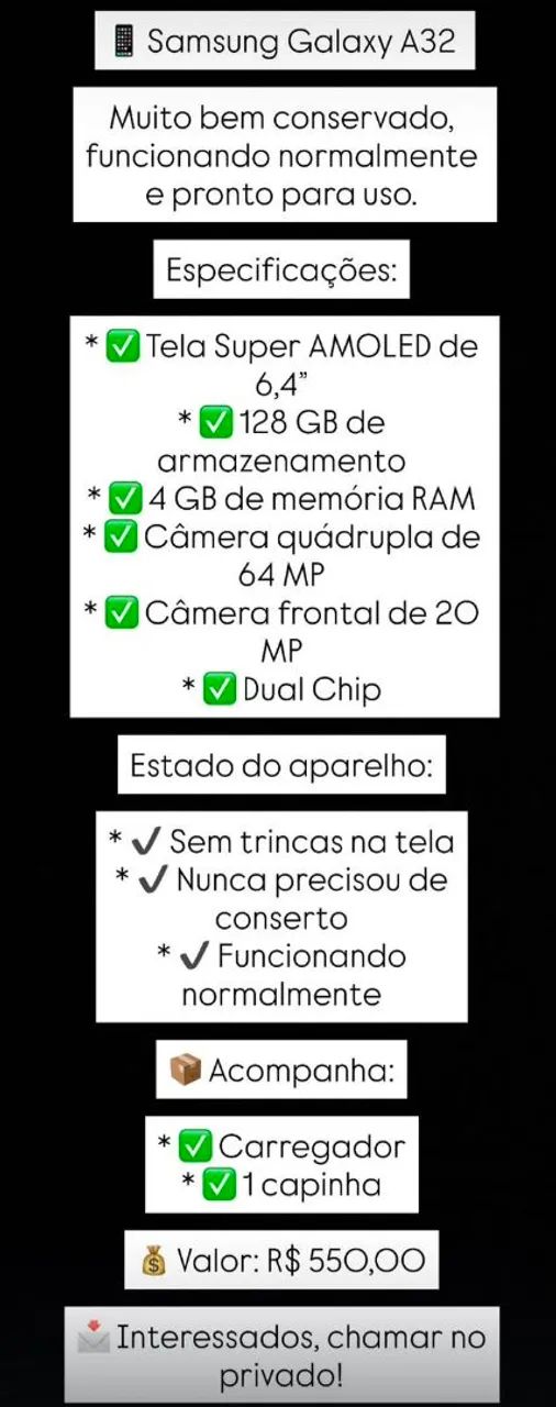 sansung A32 estado de zero - Foto 5