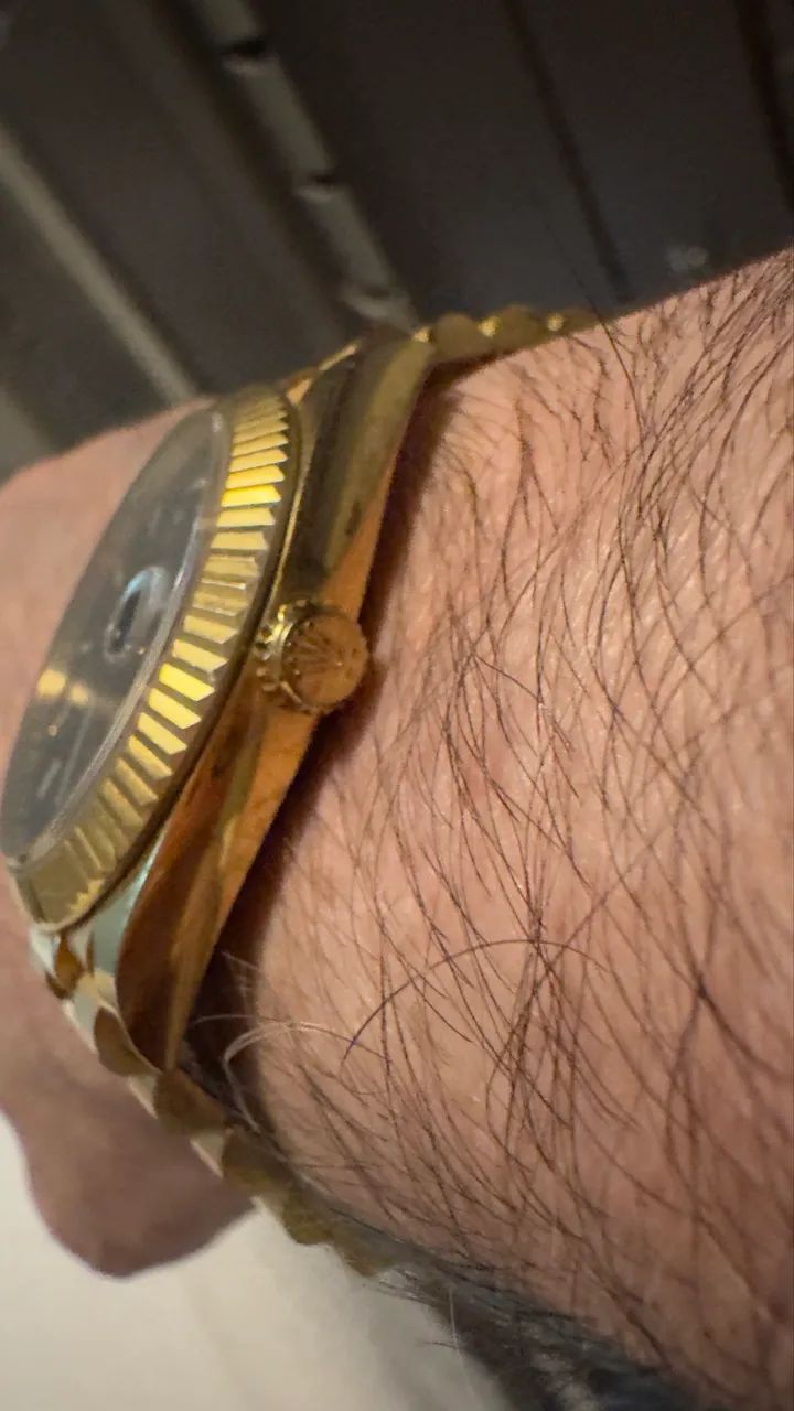 Rolex Presidente Date Just Clean Super Clone - Foto 2