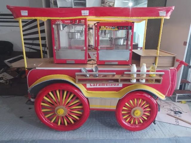 Carrinho de pipoca - Foto 4