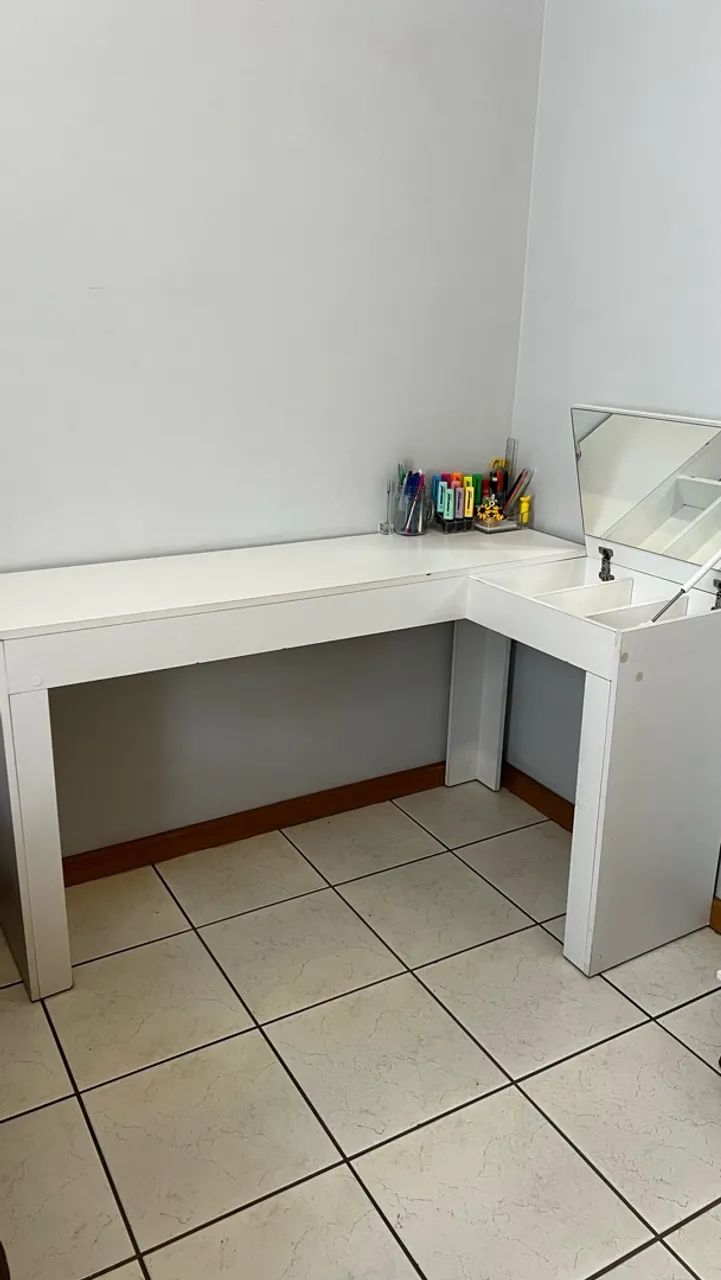 Escrivaninha Penteadeira em L