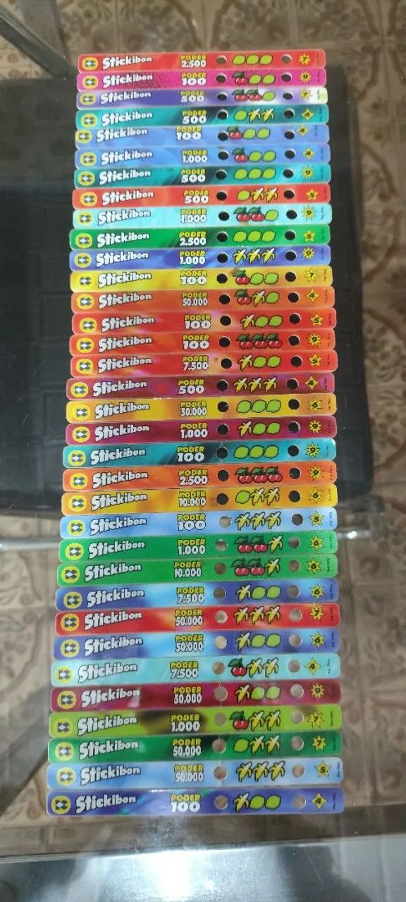 Coleção Stickibon Verão e Copa 98
