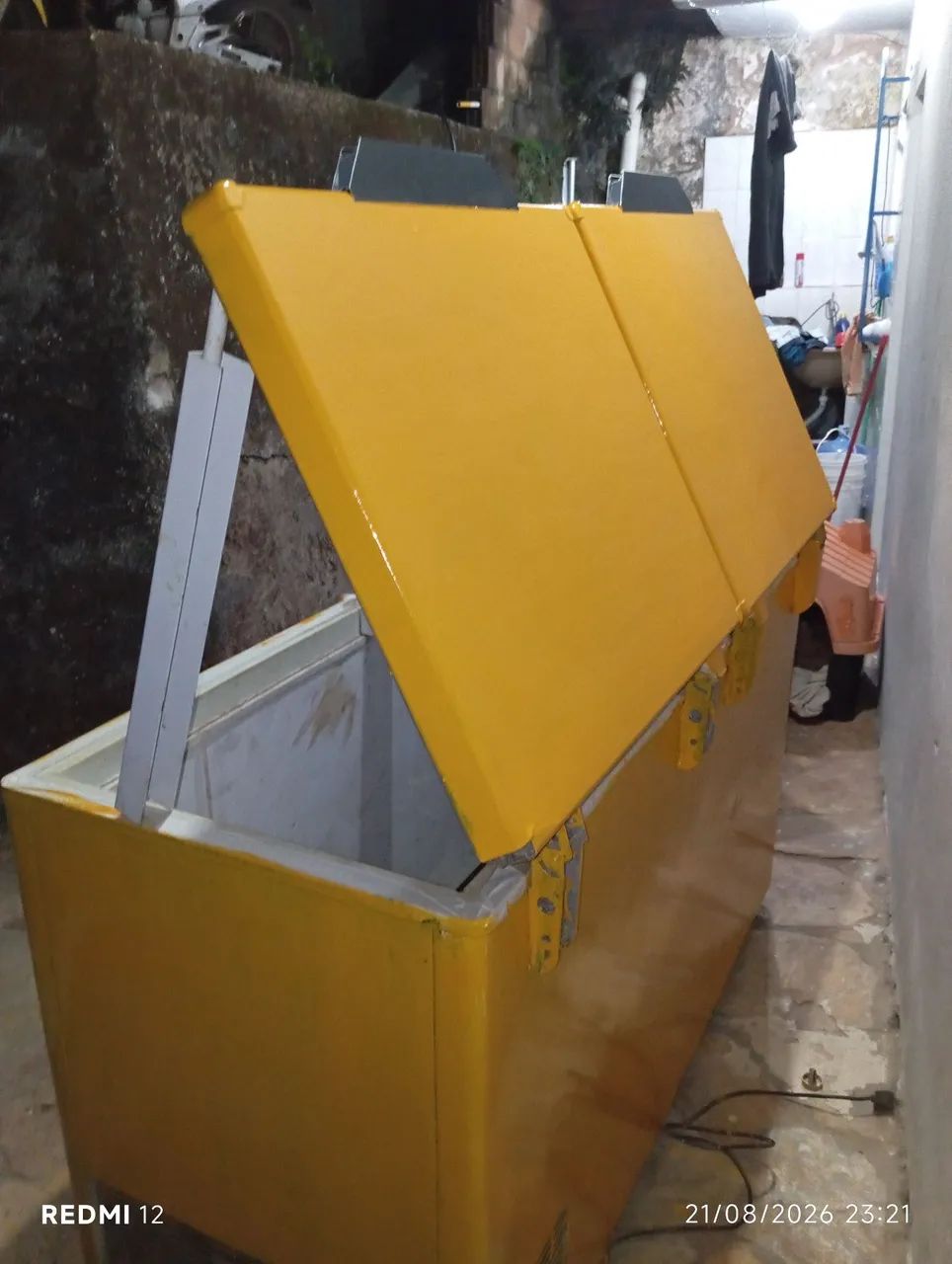 freezer para comércio duas tampas 